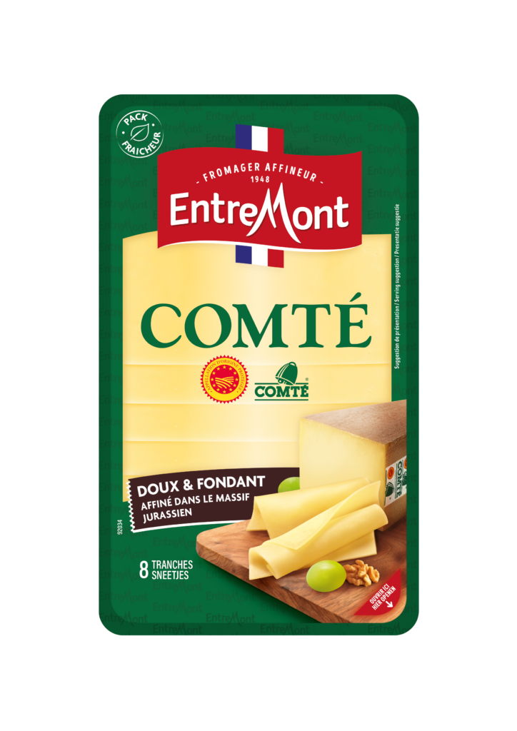 Découvrez le Comté AOP en Tranches Entremont