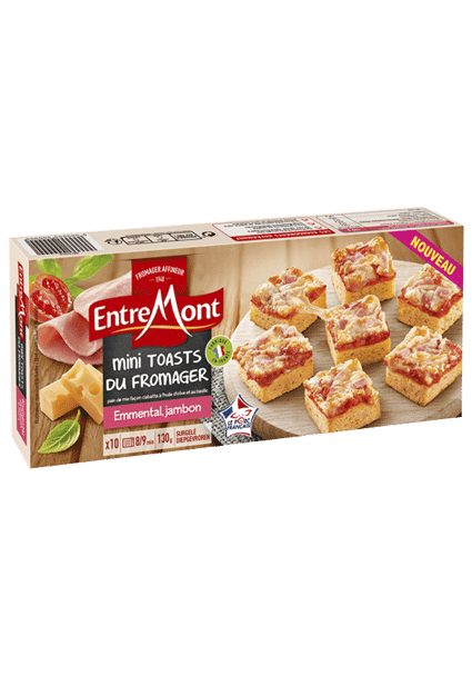 Mini toasts Emmental