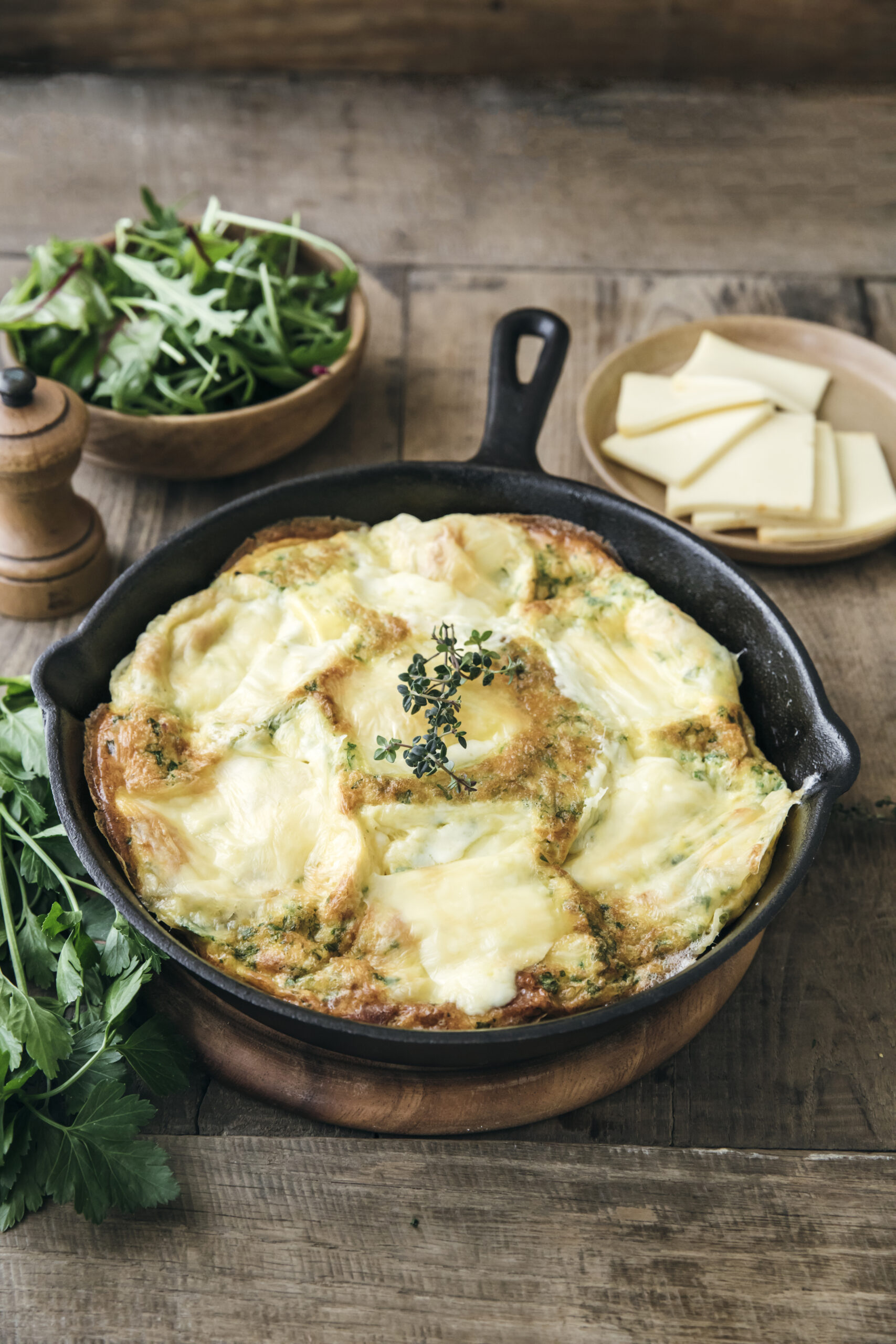 Frittata raclette