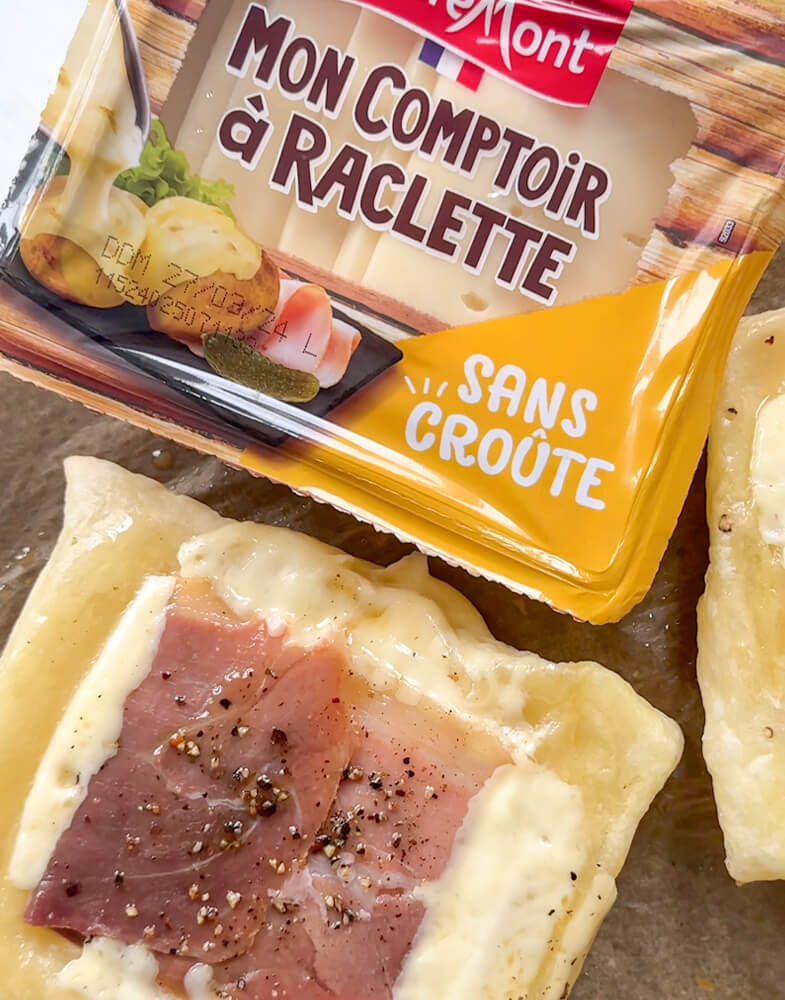 Mini tatins Raclette