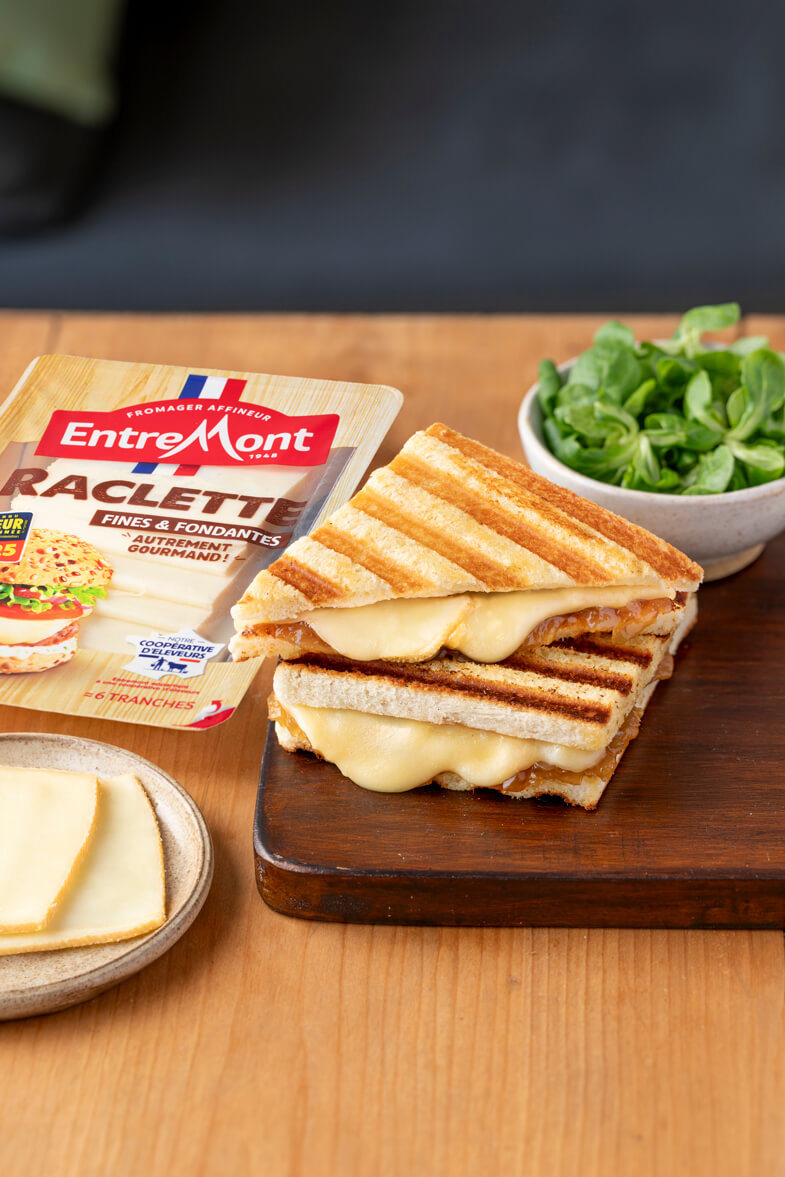 Croque monsieur raclette