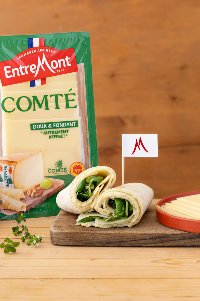wrap tranches comté