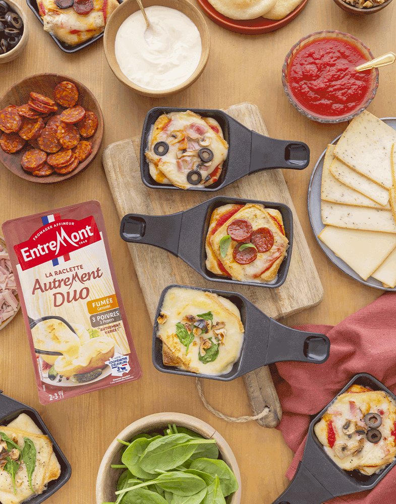Pizza raclette Autrement Duo Entremont