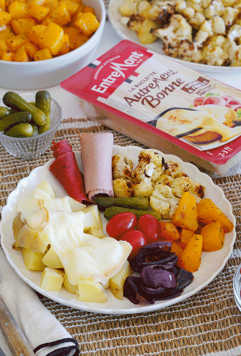Raclette végétarienne