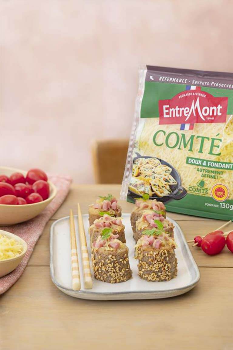 Makis jambon comté entremont