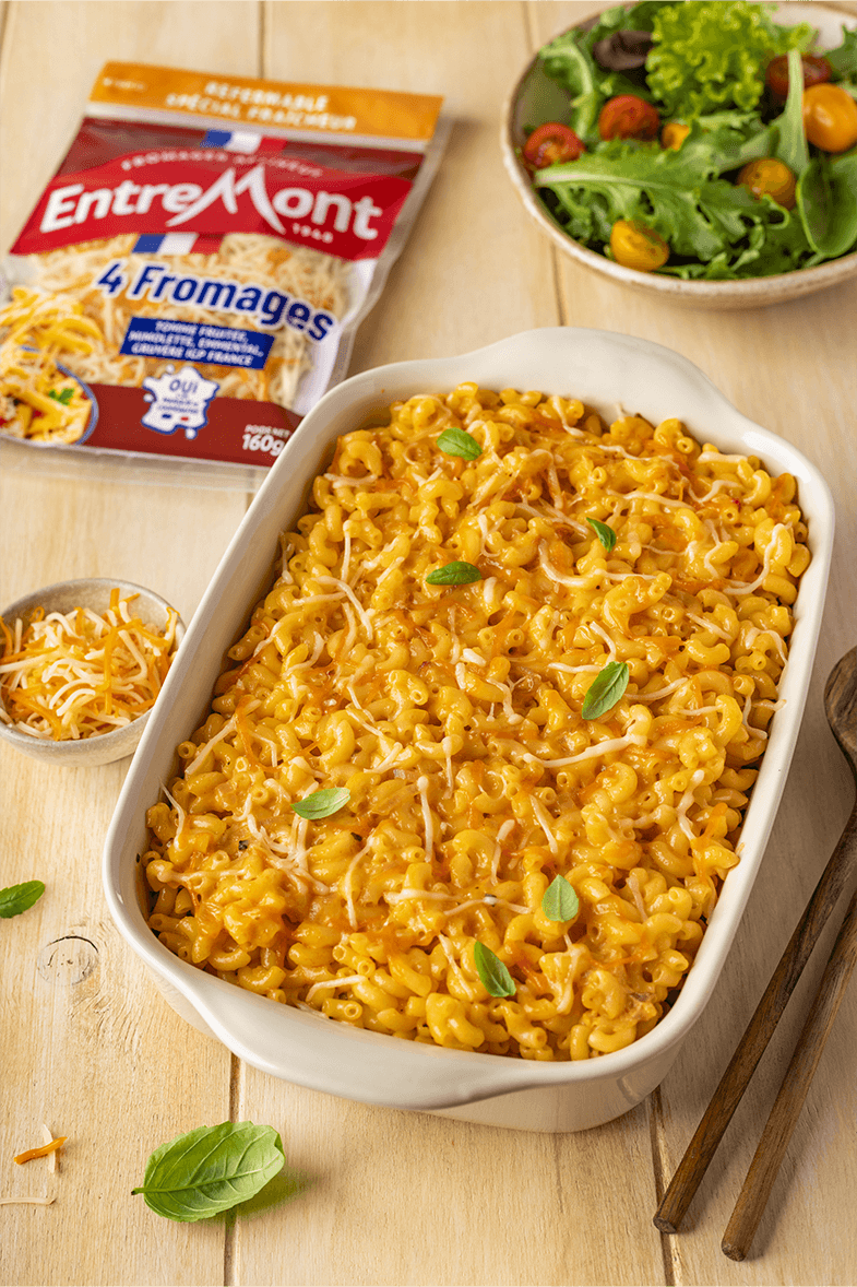 Coquillettes façon mac & cheese